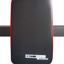 Estación de musculación de cross training, 63 x 102,5 x 153 / 212 cm, de acero, pvc y espuma en negro | Colección Serie 300