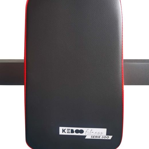 Estación de musculación de cross training, 63 x 102,5 x 153 / 212 cm, de acero, pvc y espuma en negro | Colección Serie 300