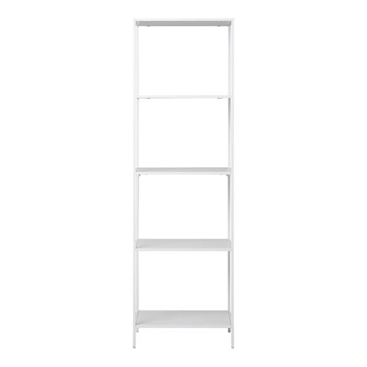 Estantería, 51 x 36 x 170 cm, de madera y acero en blanco | Colección  Vita