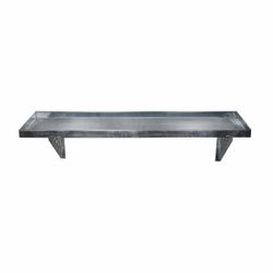Estantería de Pared Gardiun 20x80 cm en Acero - Balda para Casetas y Garajes, Soporta hasta 20 Kg