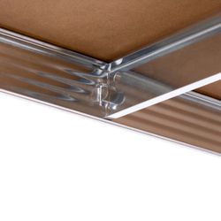 Estantería Metálica CATTERHOUSE Max Pro 120x40x180 cm - Almacenaje Industrial de Acero Galvanizado y MDF con 5 Baldas Ajustables, Soporta hasta 875 kg, Ideal para Garaje, Taller o Almacén