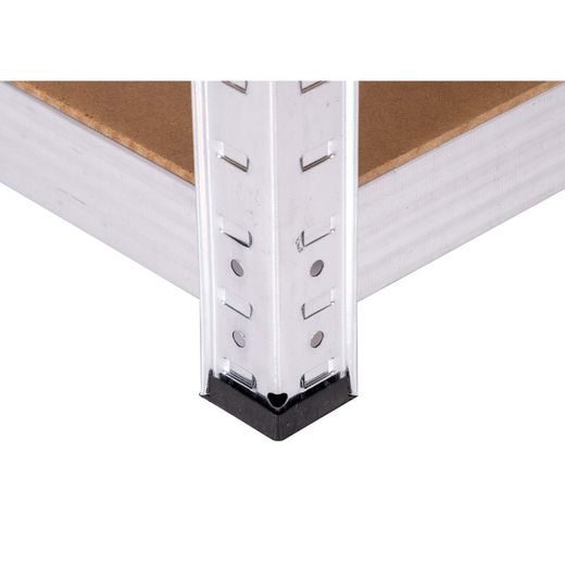 Estantería Metálica CATTERHOUSE Max Pro 120x40x180 cm - Almacenaje Industrial de Acero Galvanizado y MDF con 5 Baldas Ajustables, Soporta hasta 875 kg, Ideal para Garaje, Taller o Almacén