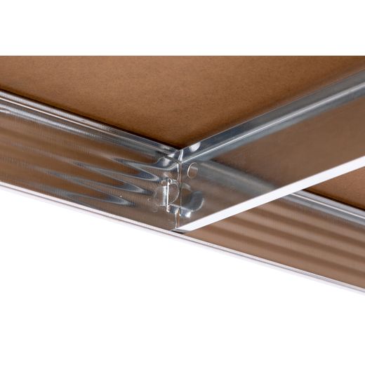 Estantería Metálica Galvanizada en Kit Catter House Max Pro 90x40x180 cm - Estantería de Almacenaje con 5 Baldas Ajustables, Soporta hasta 875 kg, Ideal para Garaje, Taller o Almacén