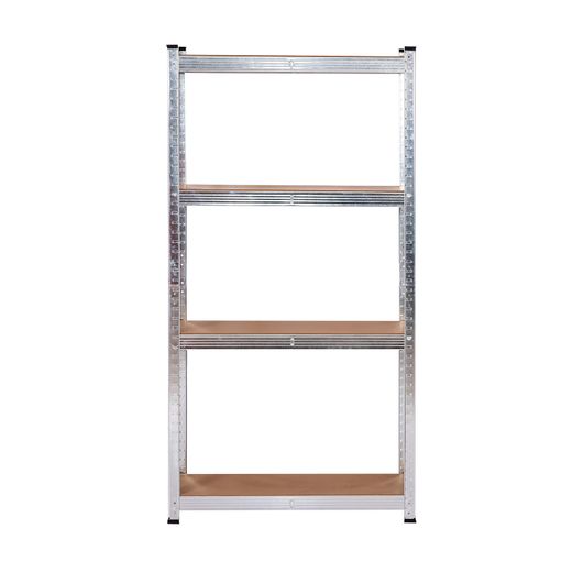 Estantería Metálica Galvanizada en Kit CATTERHOUSE Max Pro 60x30x148 cm - Almacenaje con 4 Baldas Ajustables, Soporta hasta 240 kg, Ideal para Garaje, Taller o Almacén