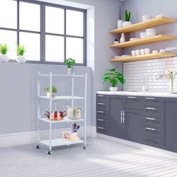 Prateleira dobrável, 71,5 x 36 x 122,5 cm, de aço branco | Coleção Kim