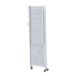 Prateleira dobrável, 71,5 x 36 x 122,5 cm, de aço branco | Coleção Kim