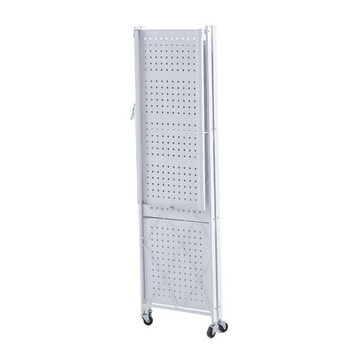 Prateleira dobrável, 71,5 x 36 x 122,5 cm, de aço branco | Coleção Kim