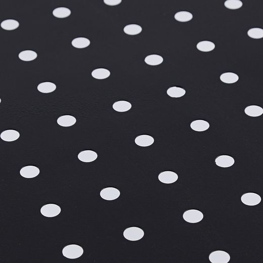 Estante pieghevole, 71,5 x 36 x 84 cm, in acciaio nero | Collezione Kim