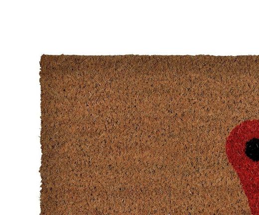 Tappeto da ingresso, 60 x 40 x 3 cm, in fibra di cocco marrone | Collezione You are here