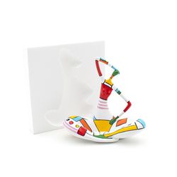 Statua decorativa femminile Feng Shui M, 53 x 26 x 53 cm, in poliresina multicolore | Collezione Fiona