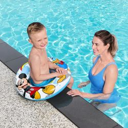 Flotteur Gonflable Bestway Mickey Mouse 48 cm pour Enfants 3-6 Ans