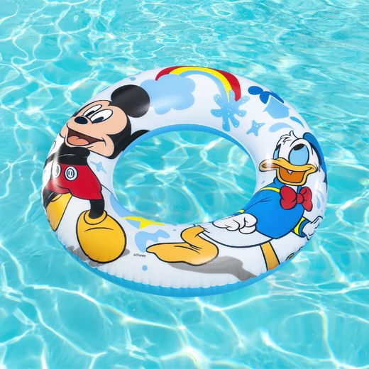 Flotteur Gonflable Bestway Mickey Mouse 48 cm pour Enfants 3-6 Ans