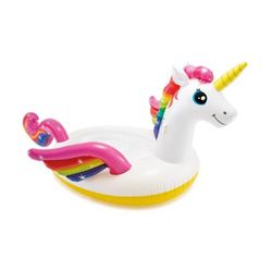 Flotador hinchable Unicornio XL Intex para 2 personas, 287x193x165 cm