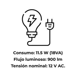 LED-Unterwasserstrahler Astralpool weiß 17,7x10 cm, 12V, 1300 lm