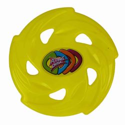 Frisbee para niños 24 cm, PVC resistente, juego al aire libre, +3 años
