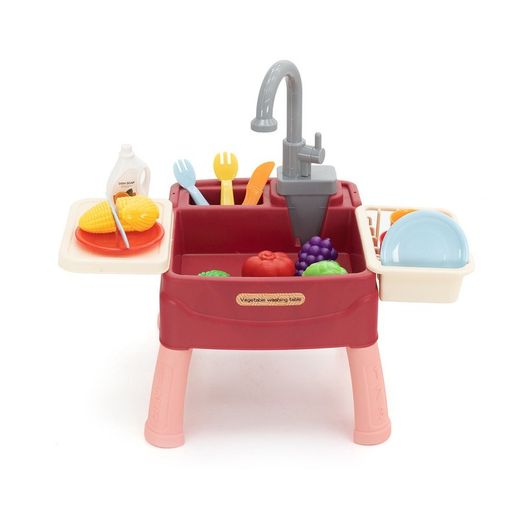 Lavandino per bambini, 45 x 26 x 39 cm, in polietilene multicolore | Collezione Basin of Wash