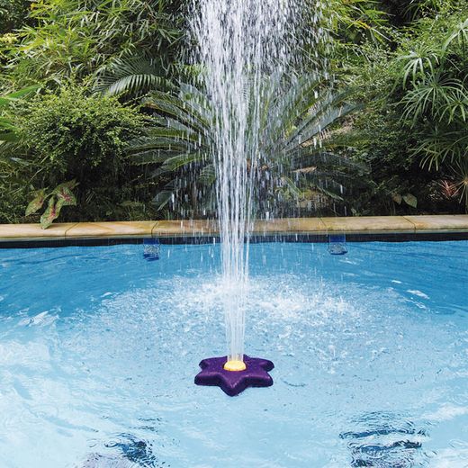 Schwimmende Fontäne Kokido Flora für Abnehmbare und Einbaupools