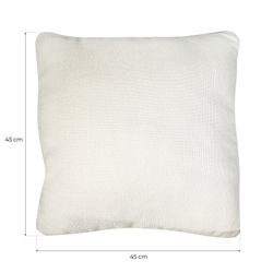 Copri-cuscino, 45 x 45 cm, perla | Collezione Delft