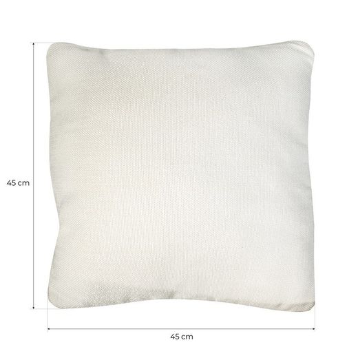 Copri-cuscino, 45 x 45 cm, perla | Collezione Delft