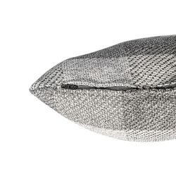 Copri-cuscino, 55 x 30 cm, con motivo a quadretti grigio | Collezione Vik