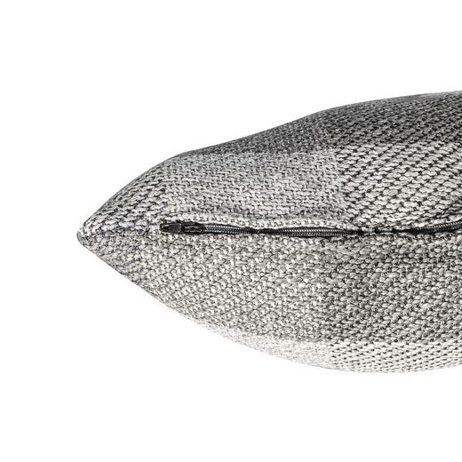 Copri-cuscino, 55 x 30 cm, con motivo a quadretti grigio | Collezione Vik
