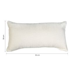 Copriviso, 55 x 30 cm, tessuto perla | Collezione Delft
