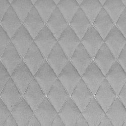 Funda de cojín, 60 x 60 cm, con tejido acolchado color gris claro | Colección Bonn