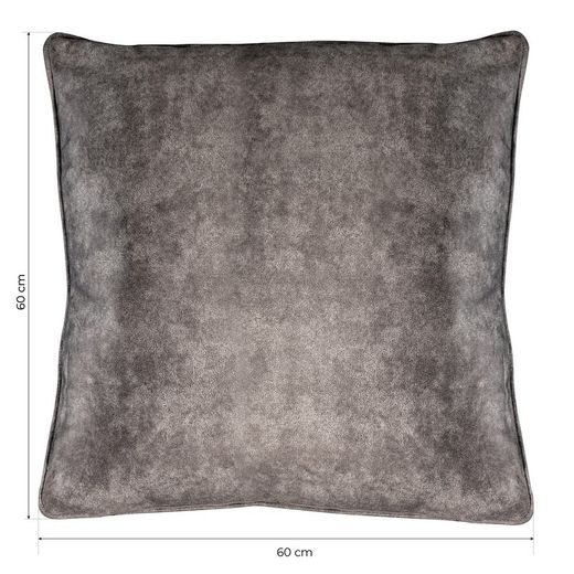 Copri-cuscino, 60 x 60 cm, marrone grigio | Collezione Tromso