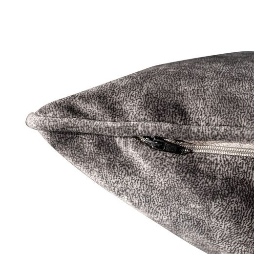 Copri-cuscino, 60 x 60 cm, marrone grigio | Collezione Tromso