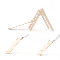 Gimnasio infantil Montessori, 66 x 84,5 x 73,2 cm, de madera en natural | Colección Climb