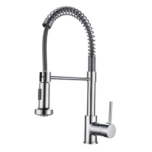 Grifo de Cocina K2O Dock, Caño Giratorio 360° y Extraíble, Monomando