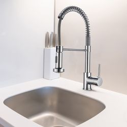 Grifo de Cocina K2O Dock, Caño Giratorio 360° y Extraíble, Monomando