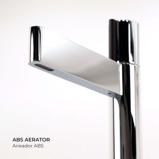 Grifo de lavabo K2O Zenit monomando cromado con aireador y cartucho cerámico