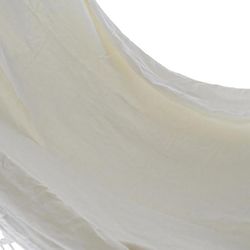 Hamaca con flecos, 200 x 130 x 60 cm, de algodón en beige | Colección Sea Side