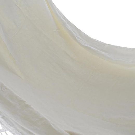Hamaca con flecos, 200 x 130 x 60 cm, de algodón en beige | Colección Sea Side