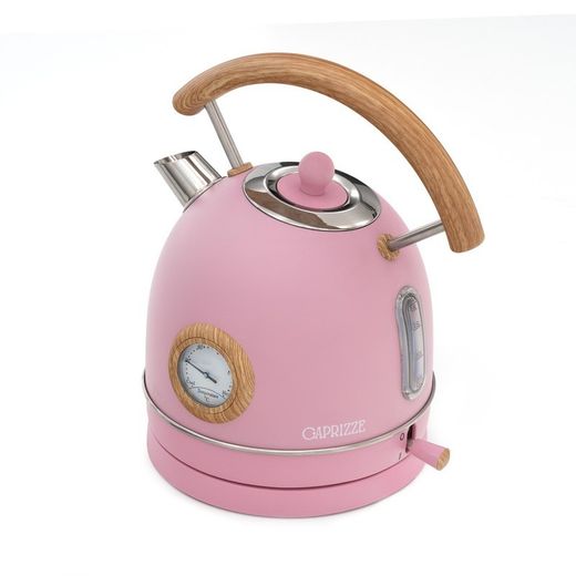 Bollitore elettrico, 25 x 21 x 27,5 cm, in acciaio inossidabile e polipropilene rosa | Collezione Nara
