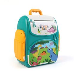 Cassaforte per bambini, 18 x 10 x 20 cm, in polietilene multicolore | Collezione Money Safe