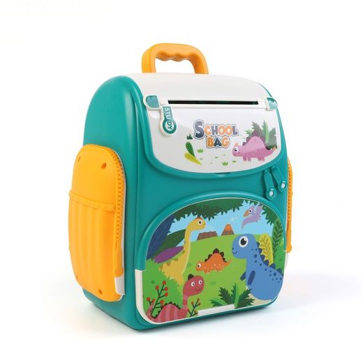 Cassaforte per bambini, 18 x 10 x 20 cm, in polietilene multicolore | Collezione Money Safe