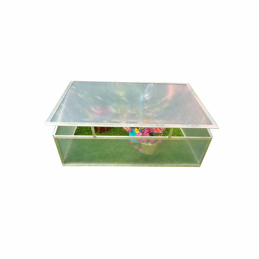 Invernadero Gardiun Jaca I 108x56x40 cm - 1 Agua - Policarbonato Transparente - Protección para Plantas y Cultivos en Exterior