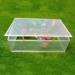 Invernadero Gardiun Jaca I 108x56x40 cm - 1 Agua - Policarbonato Transparente - Protección para Plantas y Cultivos en Exterior