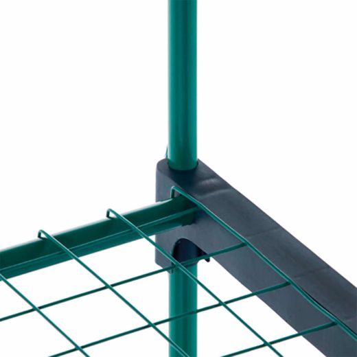 Invernadero PVC Gardiun Leaf II 49x69x160 cm con 4 Estantes - Jardinería Interior y Cultivo en Casa