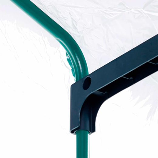 Invernadero PVC Gardiun Leaf II 49x69x160 cm con 4 Estantes - Jardinería Interior y Cultivo en Casa