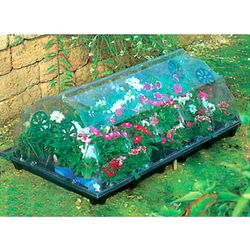 Invernadero Túnel Gardiun Floriana con Ventilación Doble 115x70x35 cm – Cultivo Protegido para Plantas y Flores
