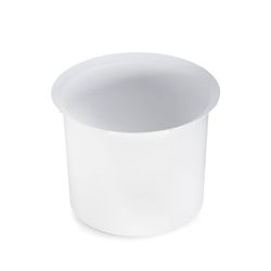 Jardinera redonda blanca 3 en 1 Mondum, 40x31 cm, modular y multifuncional