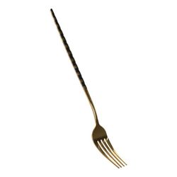 16-teiliges Besteck-Set, 30,5 x 26,5 x 32,5 cm, aus Edelstahl in Gold- und Schwarz-Optik | Kollektion Topos