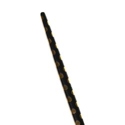 16-teiliges Besteck-Set, 30,5 x 26,5 x 32,5 cm, aus Edelstahl in Gold- und Schwarz-Optik | Kollektion Topos