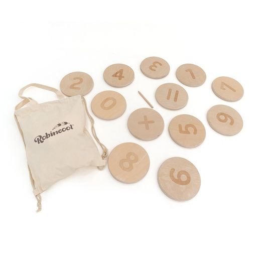 Gioco Montessori, 33 x 44 x 13 cm, in legno di betulla naturale | Collezione Playful