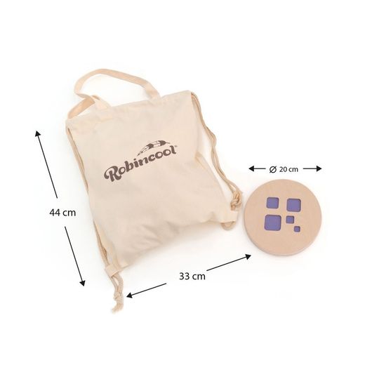 Gioco Montessori, 33 x 44 x 13 cm, in legno di betulla naturale | Collezione Playful