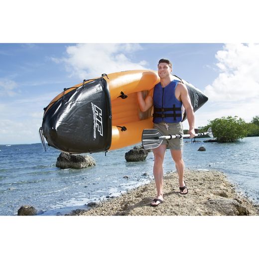 Kayak gonflable Bestway Hydro-Force Lite-Rapid 321x88x42 cm pour 2 personnes