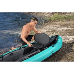 Kayak Gonflable Bestway Hydro-Force Ventura 280x86 cm 1 Personne avec Pompe et Pagaie
